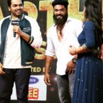 Manimegalai Instagram - Namma eppomey Fun Mode than 😃 Clicks from Special Event for @karthi_offl by @behindwoodsofficial 🙌Outfit from @rihanadesigner 💛 #Manimegalai #Host #shoottime