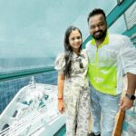 Manimegalai Instagram - Last from Gallery 📷 @mehussain_7 & last Cruise Vlog s Out on #HussainManimegalai Youtube Channel 🙌 Link on BIO & Stories 😎