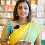 Manimegalai Instagram - While I was shopping, I was thrilled to find Namma Pothys’ brand-new initiative – free books given out with every purchase! For an avid reader like me who has recently lost touch with reading because of smartphone distractions, this initiative is a god’s send. I’ve scooped up my favourite books to return to my reading habit again once and for all. I urge you to pick your favourite books for free from Pothys as well! #VaangaPadikalaam #FreeBooks #SocialCampaign #SummerSale #Giveaways #Freebies