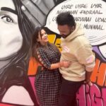 Manimegalai Instagram - Even after 12 years, the Vibe of this song s Unmatchable & still tops my fav song list 🔥This wall of #Lovefully3 is available from 10th-12th Feb in the Nexus mall, Vadapalani! Vist, click pictures and share it to the world! 🥳 #HussainManimegalai #coupledance #dancereels #3