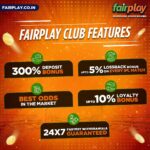 Manimegalai Instagram – Use Affiliate Code MANI300 to get a 300% first and 50% second deposit bonus.

Stand the best chance to make huge profits this IPL season with Fairplay, India’s premier sports betting exchange! Enjoy free live streaming (before TV), Bet smart and experience the ultimate IPL betting thrill only with Fairplay!

🏏 Play cricket, football, tennis and 30+ premium sports! 
💸 300% first and 50% second deposit BONUS!
💰5% Lossback Bonus on Every IPL Match!
🏧 Instant withdrawals, anytime anywhere!

Register today, win everyday 🏆

#IPL2023withFairPlay #IPL2023 #IPL #Cricket #T20 #T20cricket #FairPlay #Cricketlovers #IPL2023Live #IPL2023Season #IPL2023Matches #CricketBetWinRepeat