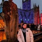 Manimegalai Instagram - Roman City 🌆 Enga frame vachaalum azhaga iruka ooru 😍🏰 @mehussain_7 #HussainManimegalai #london #romancity The Roman Baths