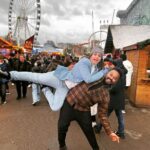 Manimegalai Instagram - Wonderful Moments from Winter Wonderland 🇬🇧🎢🎡 @mehussain_7 #HussainManimegalai #londondiaries #travel #winterwonderland #hydeparklondon #themepark