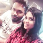 Manimegalai Instagram - 5 years old pic of Hussain Manimegalai 💜💛 2017 - Most Memorable, Cherishable, Unforgettable & Life Changing Year 😍 Had a greatful Five Years of being Mrs. Hussain. Wishing us for Many more years of Togetherness 🕺 Luv you @mehussain_7 😘😘😘 Happy 5th Anniversary to us 🕺🕺🕺 #HussainManimegalai