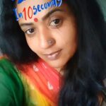Manju Pathrose Instagram - എൻ്റെ കുഴപ്പല്ല സുഹൃത്തുക്കളെ.. മൂക്ക് കൊണ്ട് ടിവി വരക്കാൻ നല്ല പാട..😟
