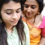 Manju Pathrose Instagram – With my chakkara..love you so much ❤️❤️❤️
 @__reshma__r__nair__