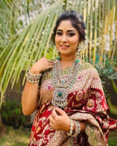Manjula Paritala Instagram - #silver Jewelry with gold plated @goyazsilverjewellery