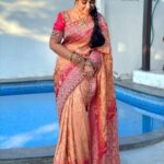 Manjula Paritala Instagram - #💕💕 #saree @ss_fashion_weavers_closet