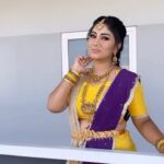 Manjula Paritala Instagram - #🌟💕 #jewelry @navishkasfashionjewelry #MUA @vivid_makeups #dress @label_srivastra