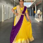 Manjula Paritala Instagram - #all abt Sankranthi event #etv #staytuned #stylist @sri.korukonda #🥻 @label_srivastra