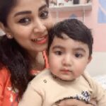 Manjula Paritala Instagram - #with my cutie pie 🥰 ♥️ #trendingaudio #hopping into trendingreels @rudvedjai