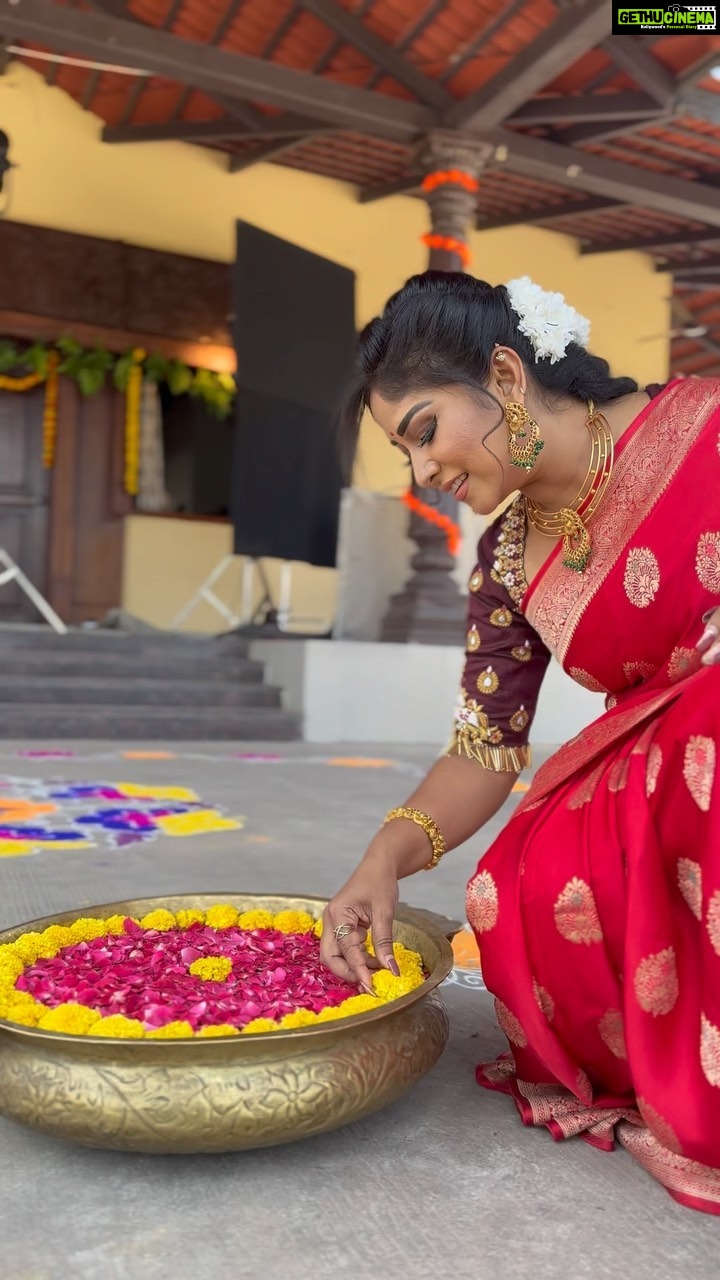 Manjula Paritala Instagram - #elegance of saree is the only beauty that never fades 💕 #satin Banaras saree @houseof.raadhya_sarees