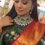 Manjula Paritala Instagram - #Happy Ugadhi ♥️ #Every piece of jewellery tells a STORY 💕👸 #howz the look #trendy Victorian polish jewellery #silver Victorian Jewelry @emmadi_silver_jewellery