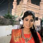 Manjula Paritala Instagram - #when am in front of Charminar , Oka reels cheyakapothe ella 😁🫣 #here it is