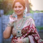 Manjula Paritala Instagram – #silver Jewelry with gold plated @goyazsilverjewellery
