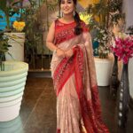Manjula Paritala Instagram – #Be there for others bt never leave urself Behind 💕
#saree @qalamkariwarehouse
