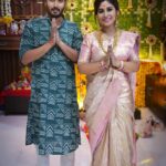 Manjula Paritala Instagram – #all abt Pooja at home #full video in our yt channel #manjulanirupam #linkinbio👆 
#kanchipattu saree @weaving_thread