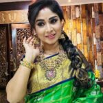 Manjula Paritala Instagram - #💕💕💕💕💕 #silverjewellery with gold plated @emmadi_silver_jewellery