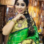 Manjula Paritala Instagram - #💕💕💕💕💕 #silverjewellery with gold plated @emmadi_silver_jewellery