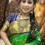Manjula Paritala Instagram - #💕💕💕💕💕 #silverjewellery with gold plated @emmadi_silver_jewellery