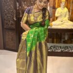 Manjula Paritala Instagram - #all abt Ugadhi #watch our yt for celebrations #link in bio #manjulanirupam #kanchisilksaree @pattusareeswholesale
