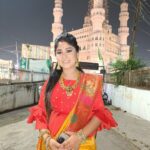 Manjula Paritala Instagram - #hellooo Hyderabad 🥰 #charminar🏰