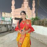 Manjula Paritala Instagram - #hellooo Hyderabad 🥰 #charminar🏰