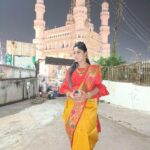 Manjula Paritala Instagram - #hellooo Hyderabad 🥰 #charminar🏰
