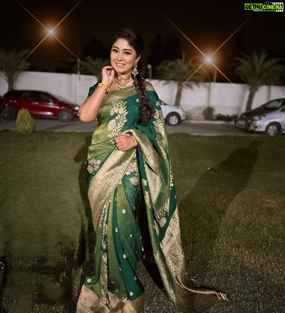 Manjula Paritala Instagram - #Saree @ss_fashion_weavers_closet