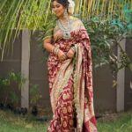 Manjula Paritala Instagram - #saree and maggam work border @studiosaachi