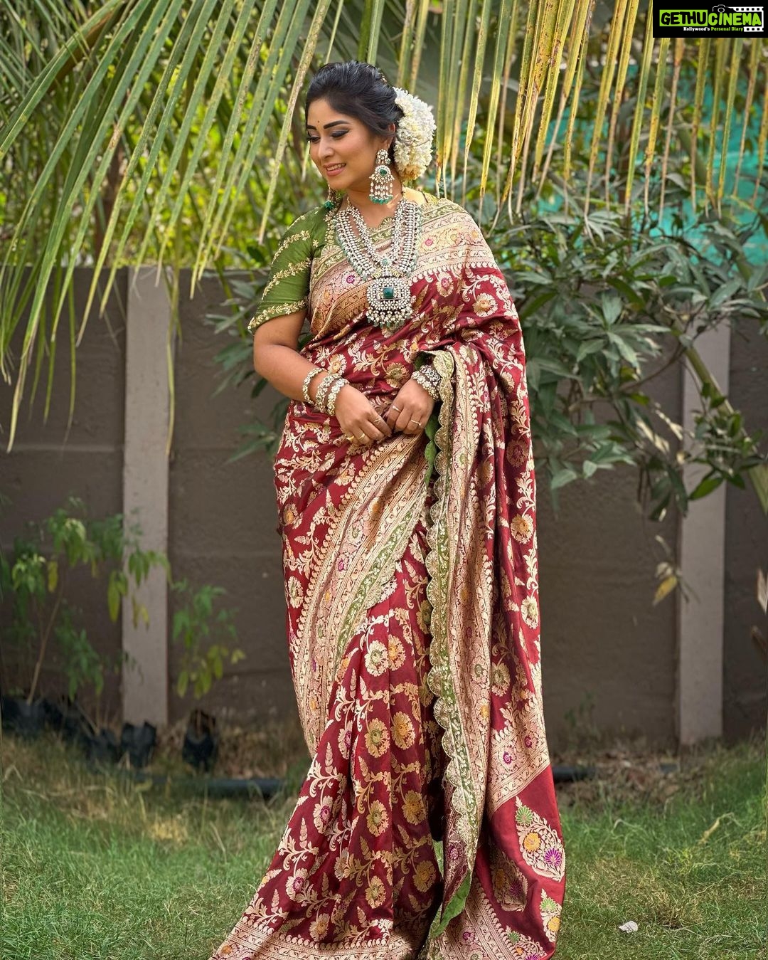 Manjula Paritala Instagram - #saree and maggam work border @studiosaachi
