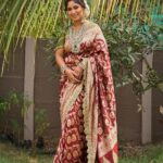 Manjula Paritala Instagram - #saree and maggam work border @studiosaachi