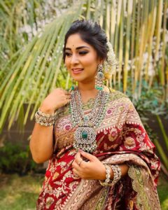 Manjula Paritala Instagram - #silver Jewelry with gold plated @goyazsilverjewellery