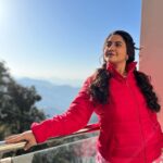 Meera Deosthale Instagram - Posting a picture from a cold freezing morning on a hot summer day! 😜🌸 Mussoorie
