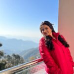 Meera Deosthale Instagram - Posting a picture from a cold freezing morning on a hot summer day! 😜🌸 Mussoorie