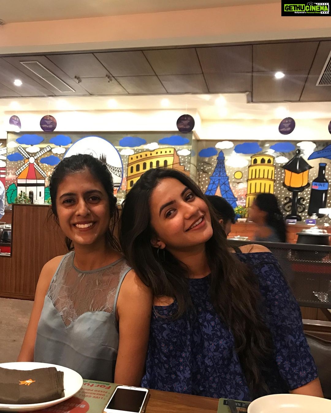 Meera Deosthale Instagram - @sanjanaudar, Happy birthday! ❤️ 🤗🤗 Thank you for being born and being my best friend all these 15 years! Thank you for being so non - judgemental and accepting me for being who I am! You are the wind under my wings ❤️🔥 To the Amazing, curious, smart, beautiful, sweet, secretive , caring and loving person that you are… 🥂 cheers! And not thank you for always telling me things late! I love you still and I will ❤️