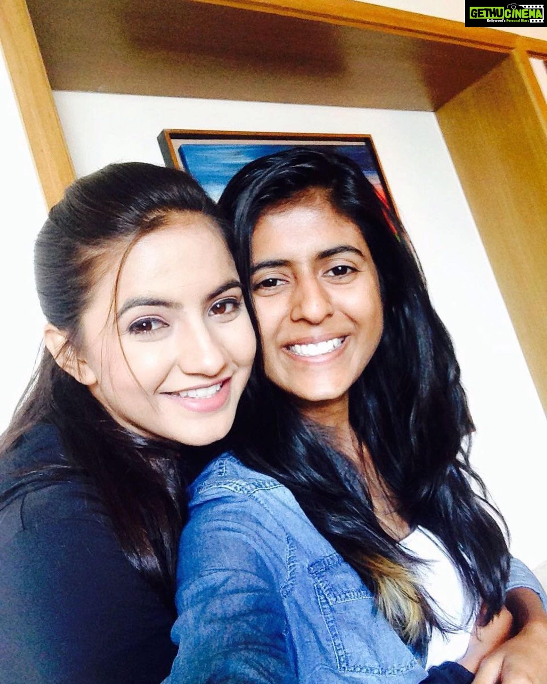 Meera Deosthale Instagram - @sanjanaudar, Happy birthday! ❤️ 🤗🤗 Thank you for being born and being my best friend all these 15 years! Thank you for being so non - judgemental and accepting me for being who I am! You are the wind under my wings ❤️🔥 To the Amazing, curious, smart, beautiful, sweet, secretive , caring and loving person that you are… 🥂 cheers! And not thank you for always telling me things late! I love you still and I will ❤️
