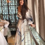 Meera Deosthale Instagram - Click pictures while the sun is still shining on you 💙 Dress by @aachho Styled by @nidhikurda