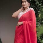 Megha Mathew Instagram – #ree #reels #reelsinstagram #reelsvideo #reelitfeelit #reelsindia #sareelove #drapestudio #christmas #special #sareefashion #red #sareelovers. The Windsor Castle Kottayam