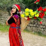 Megha Mathew Instagram - Kashmir ❤️The heaven on earth !!! #kashmir #himachal #himachalpradesh #mountains #kashmirdairies #kashmirdress #loveislove #travelgram #insta #instamood Hadimba Temple - Manali, H.P.