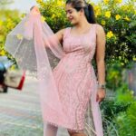 Megha Mathew Instagram - Happy new year 🤩 👗 @jittasiju @mulberry_konni @drape_studio_jitta #happy #happynewyear #firstposts #2023 #perfect #instalike. Changanacherry