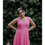 Megha Mathew Instagram - 📷 @_ajay2125 Colour editing @iam.harijith 👗 @drape_studio_jitta @jittasiju @the_drape_studio @mulberry_konni 💎 @adorebypriyanka 💄 @syam__sasidhar_makeup_artist #shoot #photoshoot #pink #dresses #instadaily #instafashion #fashionstyle #looks #insagram. Changanacherry