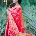 Megha Mathew Instagram - Saree by ; @anika._.boutique Click by ; @anandu._ps collaboration #loveislove #sareelove #red #traditional #sareefashion ##instagram #instagood #love #like #follow #photography #photooftheday #instadaily #likeforlikes #picoftheday #fashion #beautiful #instalike #bhfyp #