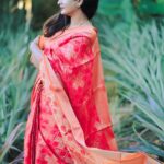 Megha Mathew Instagram - Saree by ; @anika._.boutique Click by ; @anandu._ps collaboration #loveislove #sareelove #red #traditional #sareefashion ##instagram #instagood #love #like #follow #photography #photooftheday #instadaily #likeforlikes #picoftheday #fashion #beautiful #instalike #bhfyp #