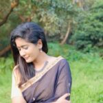 Megha Mathew Instagram - #sareelove#collaboration #saree #draping