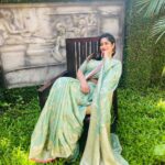 Megha Mathew Instagram - Smile is the best medicine for any problem so always keep smiling 😊💚💚 Nihara Resort and Spa
