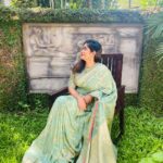 Megha Mathew Instagram - Smile is the best medicine for any problem so always keep smiling 😊💚💚 Nihara Resort and Spa
