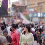 Megha Mathew Instagram - #thirinakkara_pooram # #nostalgia ❤️ Saree by ; @varnudais 📷 @jith_in_sunny_ #temple #sareelove #crowd #ulsavam #thirunakkarapooram #2022 #instagram #instamood #sareemood😍 #lovethis #saree #thankyou #varundais #saree #inspiration #instagood #pic #picsartedit #picsoftheday #instagram #nostalgia Thirunakkara Mahadeva Temple