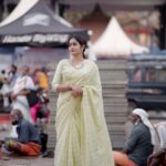 Megha Mathew Instagram - #thirinakkara_pooram # #nostalgia ❤️ Saree by ; @varnudais 📷 @jith_in_sunny_ #temple #sareelove #crowd #ulsavam #thirunakkarapooram #2022 #instagram #instamood #sareemood😍 #lovethis #saree #thankyou #varundais #saree #inspiration #instagood #pic #picsartedit #picsoftheday #instagram #nostalgia Thirunakkara Mahadeva Temple