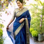 Megha Mathew Instagram - Saree @varnudais 💄 @bindumohandas9 #saree #loveislove #sareefashion #kerela #instadaily #instalike #sareefashion #sareelover #sareestyle.
